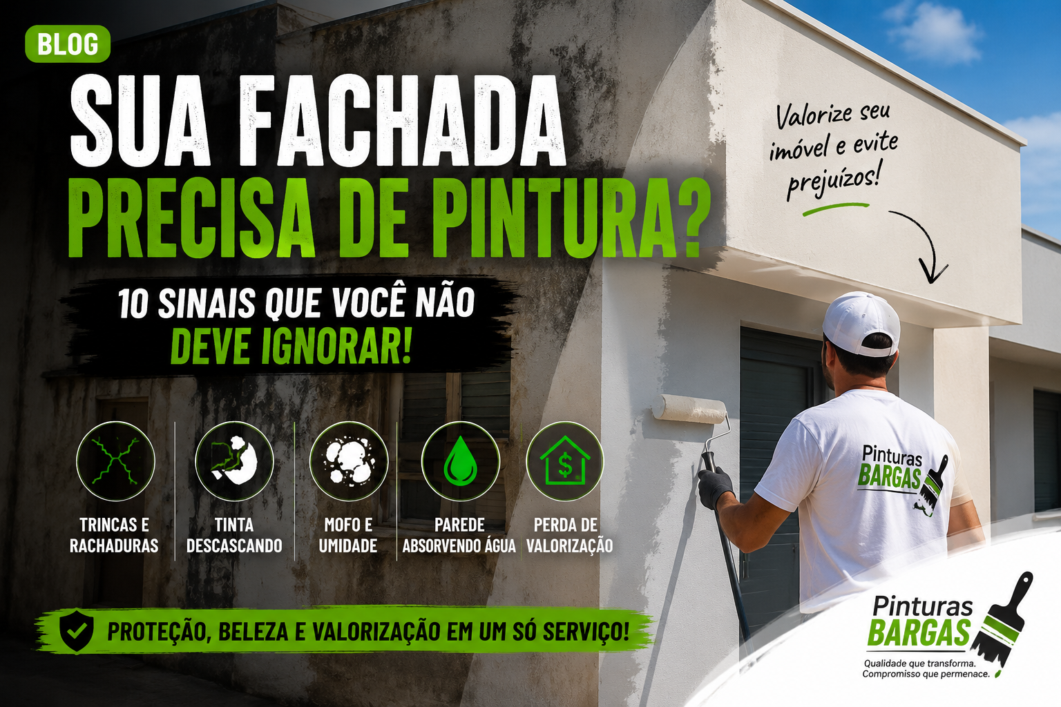 Como Saber se Sua Fachada Precisa de Pintura?
